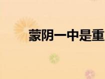 蒙阴一中是重点高中吗（蒙阴一中）