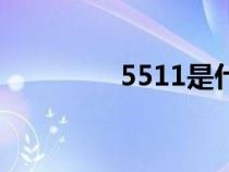 5511是什么意思（5511）