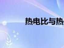 热电比与热电分摊比（热电比）