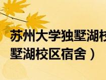 苏州大学独墅湖校区宿舍几人间（苏州大学独墅湖校区宿舍）