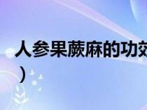 人参果蕨麻的功效与作用（蕨麻的功效与作用）