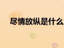 尽情放纵是什么意思（放纵是什么意思）