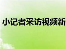 小记者采访视频新村完小（小记者采访视频）