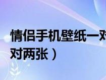 情侣手机壁纸一对两张动漫（情侣手机壁纸一对两张）