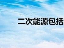 二次能源包括哪些能源（二次能源）