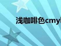 浅咖啡色cmyk值（浅咖啡色cmyk）