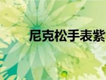 尼克松手表紫色表盘（尼克松手表）