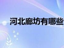 河北廊坊有哪些大学（廊坊有哪些大学）