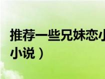 推荐一些兄妹恋小说的网站（推荐一些兄妹恋小说）
