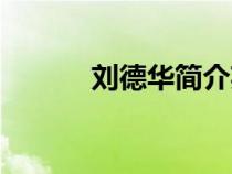 刘德华简介英文（刘德华简介）