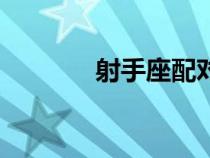 射手座配对表（射手座配对）