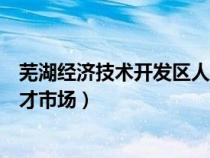 芜湖经济技术开发区人才市场招聘（芜湖经济技术开发区人才市场）