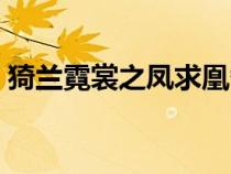 猗兰霓裳之凤求凰番外（猗兰霓裳之凤求凰）