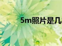 5m照片是几寸（5存照片的尺寸）