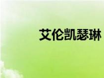 艾伦凯瑟琳 UFC（艾伦凯瑟琳）
