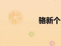 骆新个人简历（骆新）