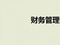 财务管理课程（管理课程）