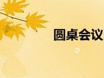 圆桌会议图片（圆桌会议）