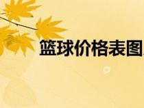 篮球价格表图片大全（篮球价格表）