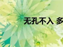 无孔不入 多骨糯米（无孔不入）