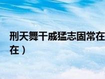 刑天舞干戚猛志固常在这句话的意思（刑天舞干戚猛志固常在）