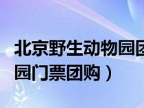 北京野生动物园团购门票官网（北京野生动物园门票团购）