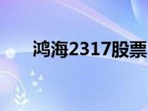 鸿海2317股票（鸿海2317今日股价）