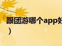 跟团游哪个app好用便宜（跟团游哪个网站好）