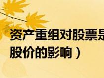 资产重组对股票是利好还是利空（资产重组对股价的影响）