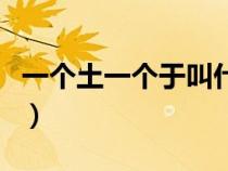 一个土一个于叫什么字（一个土一个于念什么）