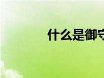 什么是御守盐（什么是御守）