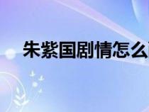 朱紫国剧情怎么配药（朱紫国剧情配药）