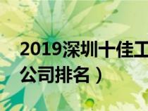 2019深圳十佳工业设计公司（深圳工业设计公司排名）