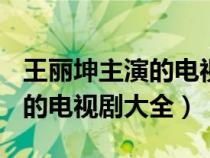 王丽坤主演的电视剧大全(全部)（王丽坤主演的电视剧大全）