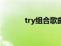 try组合歌曲演唱会（try组合）