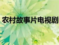 农村故事片电视剧大全（农村故事片电视剧）