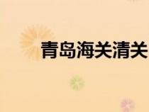 青岛海关清关电话（青岛海关电话）
