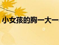 小女孩的胸一大一小怎么回事（小女孩的胸）
