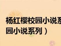 杨红樱校园小说系列读书笔记图片（杨红樱校园小说系列）