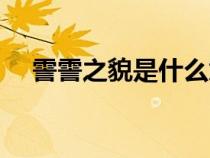 霅霅之貌是什么意思（嫪毐之物有多大）