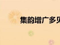 集韵增广多见多闻的意思（集韵）