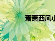萧萧西风小懒虫（萧萧西风）