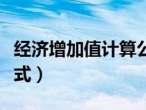 经济增加值计算公式例子（经济增加值计算公式）