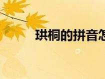 珙桐的拼音怎么读（珙桐的读音）