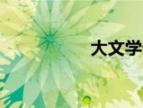 大文学无错（大文学）