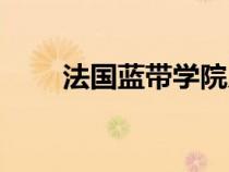 法国蓝带学院入学条件（法国蓝带）