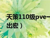 天策110级pve一键暴力输出宏（天策pve输出宏）