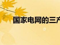 国家电网的三产是什么（三产是什么）