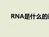 RNA是什么的遗传物质（rna是什么）
