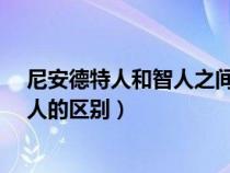 尼安德特人和智人之间可以生育后代吗?（尼安德特人和智人的区别）